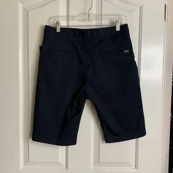 NWT MENS VOLCOM vmonty stretch short in dark navy in size 30 - Picture 8 of 8